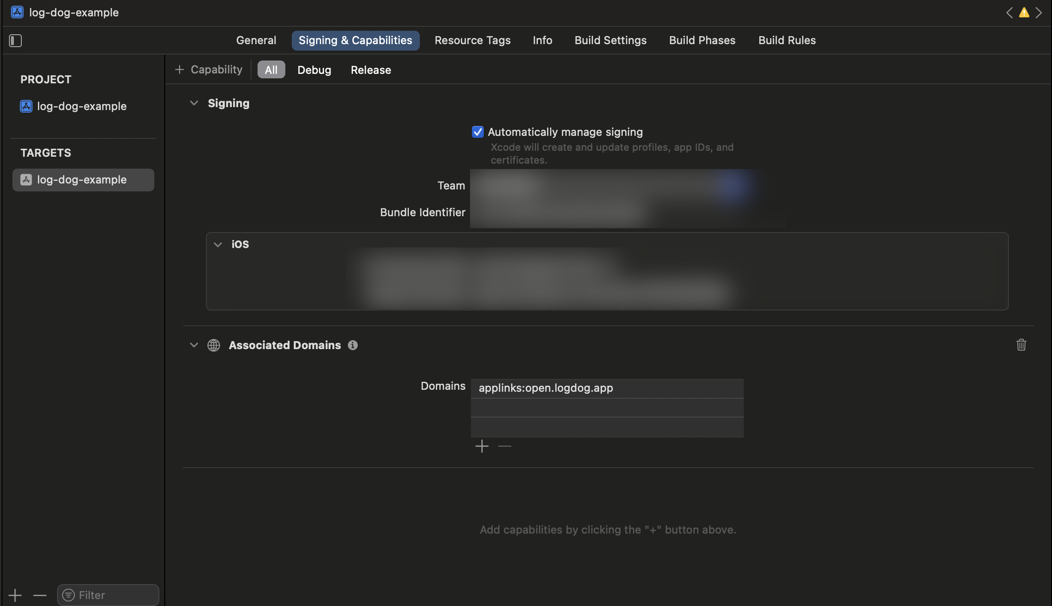 LogDog Dashboard